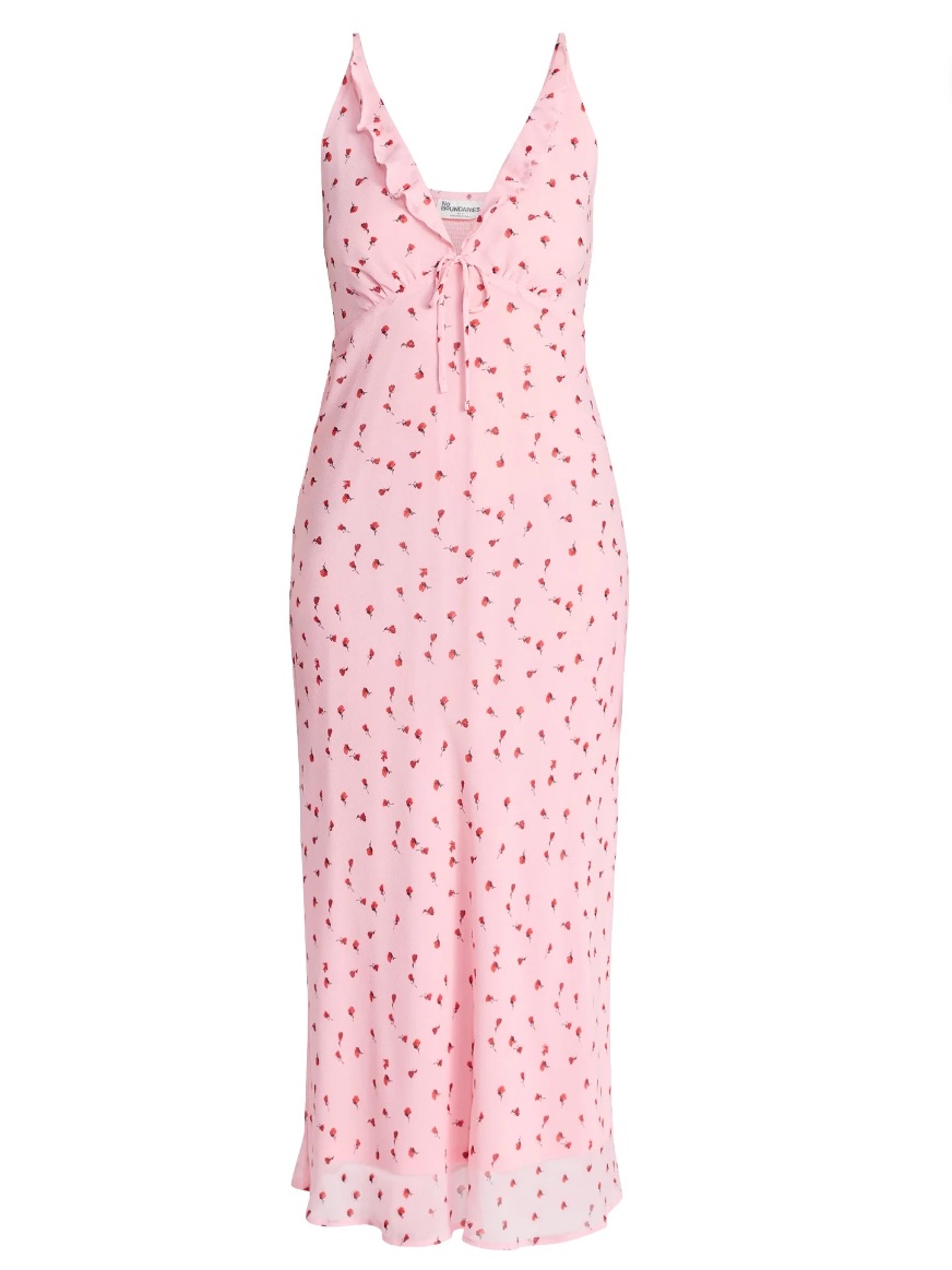 No Boundaries Sleeveless Ruffle Midi Dress